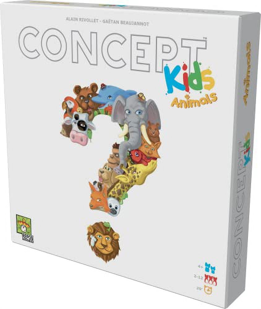 CONCEPT KIDS ANIMALS - ANGLAIS