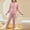 Pink, variant on TMOYZQ Womens 2 Piece Outfits Fleece Sweatsuits Tracksuits Lounge Zipped Up Warm Thick Winter loungewear Sets with Pockets on Clearance