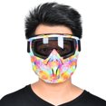 thumbnail image 4 of Ciclismo al aire libre Anti niebla Anti viento gafas protectoras máscara seguridad protección ocular gafas gris, 4 of 5