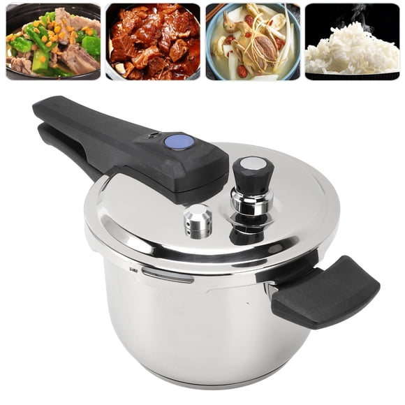 Cooking Small Pressure Cooker 3L 304 Stainless Steel Stovetop Pressure Cooker Cookware Pot for Home Cooking