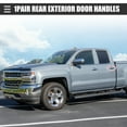 thumbnail image 2 of Manijas de puerta trasera Unique Bargains para Chevy Silverado 2008-2014 plástico Negro 1 par, 2 of 7