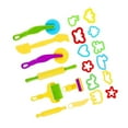 thumbnail image 1 of Vogacara 20 piezas, regalos para niños, herramienta de arcilla, juego de plástico para apretar, modelo de herramientas, molde de plastilina de Juguetes, 1 of 6