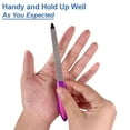 thumbnail image 4 of Lima de uñas de metal, limas de uñas para uñas naturales, herramientas para uñas con punta puntiaguda y mango antideslizante, 4 of 7
