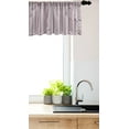 thumbnail image 3 of Ambesonne Geometric Window Valance, Vertical Line Art, 42" x 12", Warm Taupe Pink White, 3 of 3