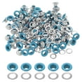 thumbnail image 1 of Uxcell 110 Pcs Ojetes con Arandelas 3/16" Kit de Grommets Azul, 1 of 7
