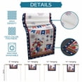 thumbnail image 6 of Independence Day Table Runner 72 Inches, American Flag Anniversary Star Floral Bed Runner Dresser Scarves Tabletop for Indoor Outdoor Parties/Ceremony/Banquet, 18" x 72", 6 of 9