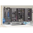 thumbnail image 3 of Systembuild Evolution Flex Athletic Shoe Storage Cabinet for Boots & Tennis Shoes, White, 3 of 9