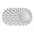 thumbnail image 2 of Assiette de présentation 33cm Holiday time de couleur Argent -Pack de 4, 2 of 2