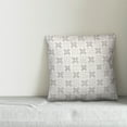 thumbnail image 2 of Creative Products Black and White Crosses Pattern 18x18 Spun Poly Pillow, 2 of 2