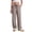 Brown-White-Plaid, variant on Womens Wide Leg Pants Cute Gingham Pants Comfy Drawstring Lounge Pants with Pockets,Red,M