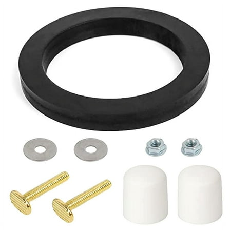 RV Toilet Seal Parts Replacement for 300, 310, 320 Series with Toilet Kit & Mounting Hardware