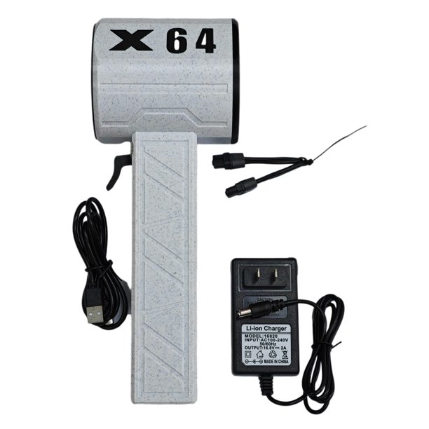 Potente plumero de aire eléctrico X64: motor sin escobillas, 1000000 RPM, batería de 8000 mAh,