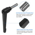 thumbnail image 3 of Uxcell 2 Packs M10 x 30mm 304 Stainless Steel Male Thread Adjustable Clamping Lever Handles Knobs, 3 of 5