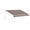 Red & White, variant on Outsunny 11' x 10' Retractable Awning Fabric Replacement Outdoor Sunshade Canopy Awning Cover, UV Protection, Grey
