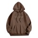 thumbnail image 5 of MHFRRA Sudadera con Capucha para Hombre, de Manga Larga, Informal, con Diseño Estampado, para Uso Diario, para El Hogar, Al Aire Libre, Senderismo, Otoño E Invierno, Tela Suave y Cómoda Marrón, 5 of 6