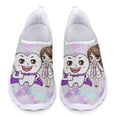 thumbnail image 1 of Zapatos planos casuales de ángel de diente kawaii, zapatillas ligeras y transpirables de verano, zapatos para caminar de malla de alta calidad antideslizantes, calzado, 1 of 5
