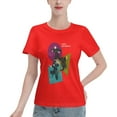 thumbnail image 1 of Women's Basic Short Sleeve T-Shirt Demon Slayer Street Style, 1 of 6