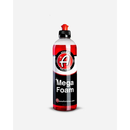 Adam's Mega Foam (16oz) - Professional Detailing Car Wash Soap For Bucket, Foam Gun or Foam Cannon