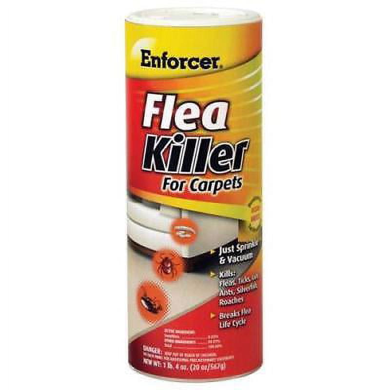Enforcer Flea Killer for Carpets Powder 20 oz Walmart