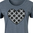 thumbnail image 3 of Instant Message - Paw Fill Heart - Women's Any Way Dress, 3 of 6
