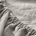 thumbnail image 6 of Bare Home Fog Sandwashed Microfiber Sheet Set, Wrinkle Resistant, Deep Pocket, King, 6 of 7