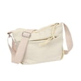 thumbnail image 3 of Bolso bandolera tipo cartera, elegante y moderno, para viajes y compras. Blanco, 3 of 8