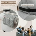 thumbnail image 3 of Sanmadrola Sofa Cover 100% Waterproof Couch Slipcovers Washable Non-Slip Furniture Protector with Pockets/Elastic Straps/Silicone Backing for Kids Pets Dogs, Light Gray, Loveseat (Two-couch Sofa), 3 of 7