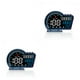 thumbnail image 4 of Scienceny Velocímetro digital HUD para automóvil - Ajuste de sensibilidad automático Alarma de pantalla de instalación no destructiva 2piezas, 4 of 6