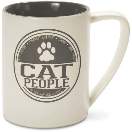 Large Pebble - Pavilion - Cat People Large Ceramic Coffee Mug