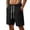 Black, variant on EOYWHK Mens Work Shorts with Pockets Elastic Waist Stretchy Work Shorts for Men Soft Lightweight Breathable Casual Activewear for Men Black, Size L