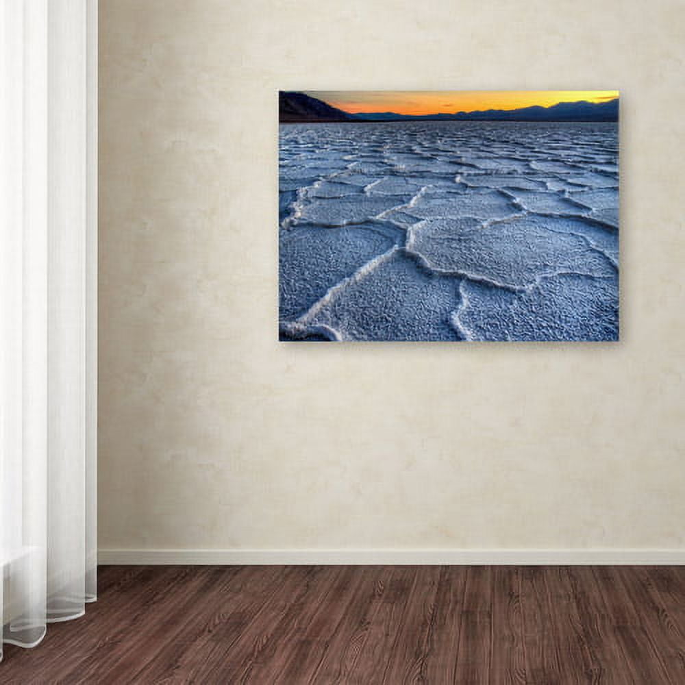 Pierre Leclerc 'Badwater' 14 x 19 Canvas Art