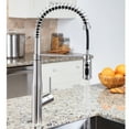 thumbnail image 4 of Speakman SB-1043-MB Neo Spring Kitchen Faucet with Pull Down Sprayer, Matte Black, 4 of 5