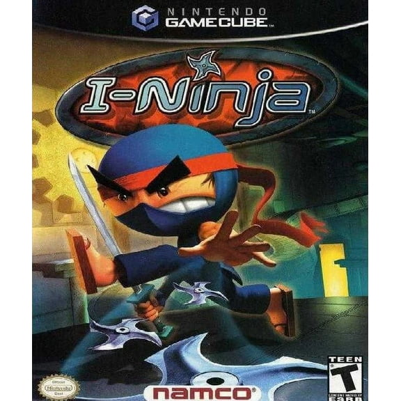 Restored I-Ninja (Nintendo GameCube, 2003) Action Game (Refurbished)