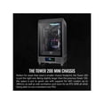 thumbnail image 2 of Thermaltake The Tower 200 Snow Mini Chassis - Mini-tower - Black - Tempered Glass, SPCC - 5.51" x Fan(s) Installed - Mini ITX Motherboard Supported - 8 x Fan(s) Supported - 2.0 x Internal 3.5" Bay ..., 2 of 5