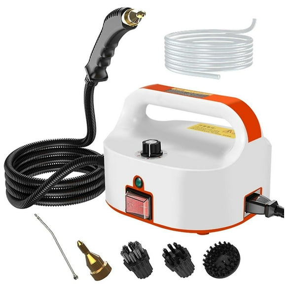 2500w Portable Steam Cleaner High Temperature Steamer For Cleaning Furniture, Kitchen, Bathroom, Grout And Tile Eu Plug