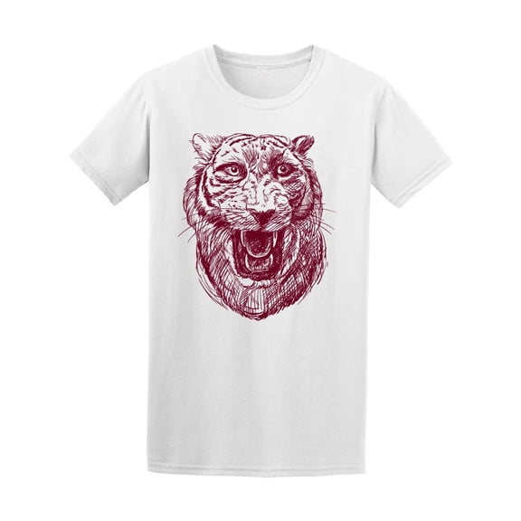 Vintage Tiger Sketch Tee Men's -Image by Shutterstock