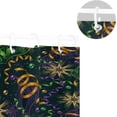 thumbnail image 5 of FREEAMG Carnaval Print Shower Curtain - 72x72 Inch Waterproof Fabric Shower Curtains with 12 Hooks - Modern Home Bathroom Hotel Spa Decorations, 5 of 5