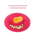 thumbnail image 3 of Tipo De Ballena Rejilla Para Niños Plato De Cena De Silicona Tazón De Cena Ventosa De Silicona Para Bebés Vajilla Anticaída Portátil Cuenco De Suplemento De Alimentos Para Bebés matsuzay HA019338-00, 3 of 7