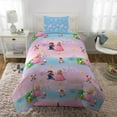 Super Mario Girl Kids Twin Bed in a Bag, Gaming Bedding, Comforter and