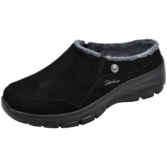 Skechers Easy Going Latte Mule, Casual Comfort Womens Slip on Shoes
