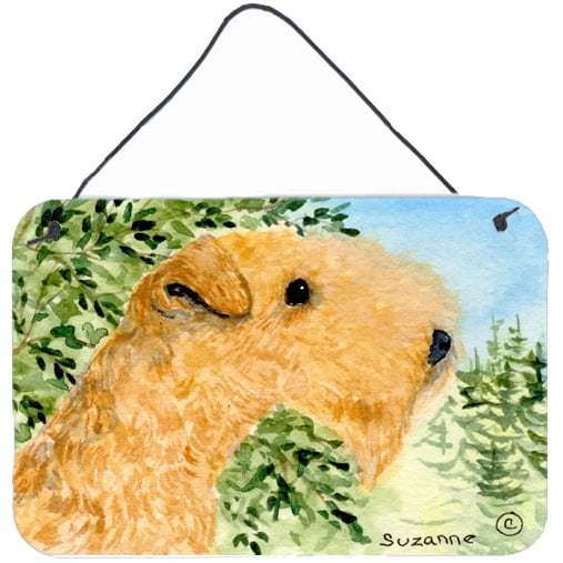 Carolines Treasures SS8888DS812 Lakeland Terrier Indoor Aluminum Metal Wall or Door Hanging Prints, 8 x 12", Multicolor