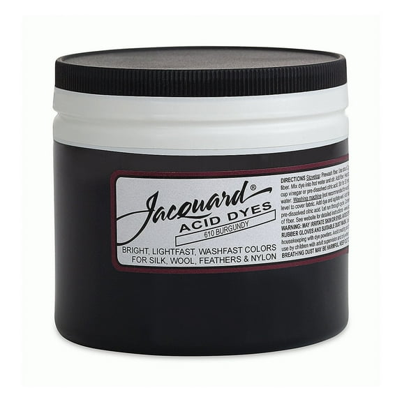 Jacquard Acid Dye - Burgundy, 8 oz
