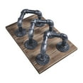 thumbnail image 3 of Armen Living LCHKWRSBPI Hawk Wine Rack in Industrial Grey & Pine Wood, 3 of 5