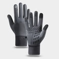 thumbnail image 1 of Guantes para hombres y mujeres con cremallera, dos dedos, invierno, deportes para mujeres, pantalla táctil, temporada, forro polar, cálido, algodón, impermeable, guantes de fitness para adultos, 1 of 6