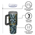 thumbnail image 4 of Modern 40oz Tumbler– Stainless Steel Insulated Tumbler with Handle and Straw, Large Capacity Travel Cup for Hot & Cold Drinks, 4 of 7