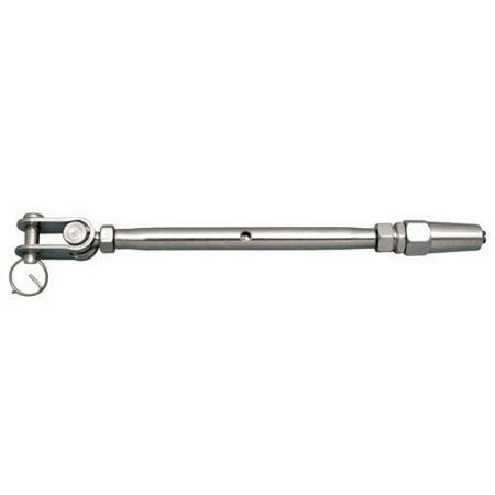 

316 STAINLESS TURNBUCKLE QUICK ATTACH STUD & TOGGLE 5/32 X 1/4 (S0764-0704)