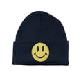 thumbnail image 1 of Gravity Threads Smile Face Beanie - Classic - Navy, 1 of 2