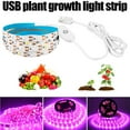 thumbnail image 4 of Planta Crece La Luz De Espectro Completo Usb Crece La Tira De Luz Nivel De Brillo Creciente Lámpara Para Plantas De Interior Kearding HA023581-00, 4 of 7