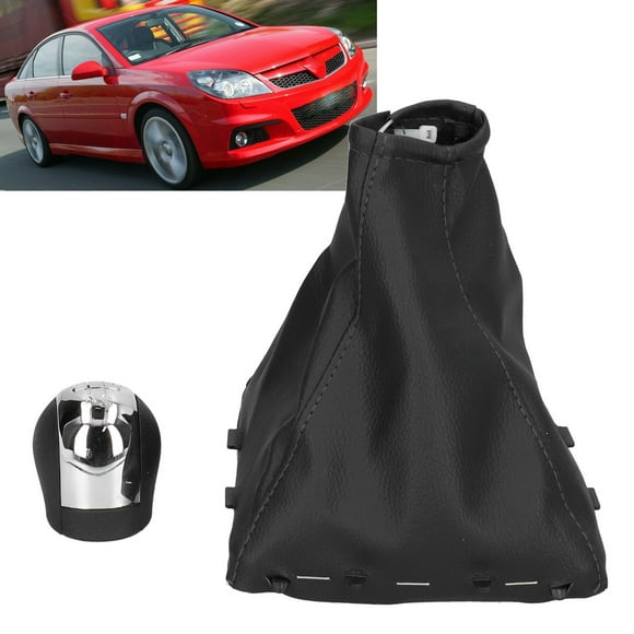 Knob, Fine Workmanship Gaiter With Gear Boot Cover For B Corsa Astra 2002-2005 For Replacement