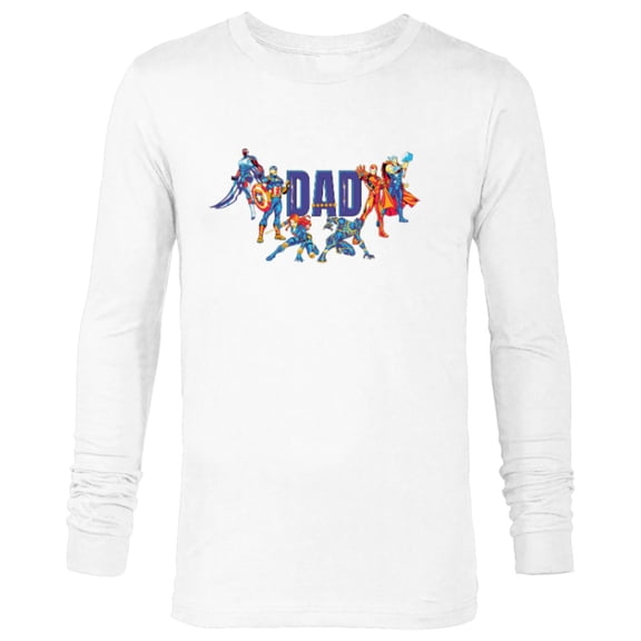 Marvel Super Heroes Spider-Man Costume Mother’s Day Gift Mom - Long Sleeve T-Shirt for Men - Customized-White